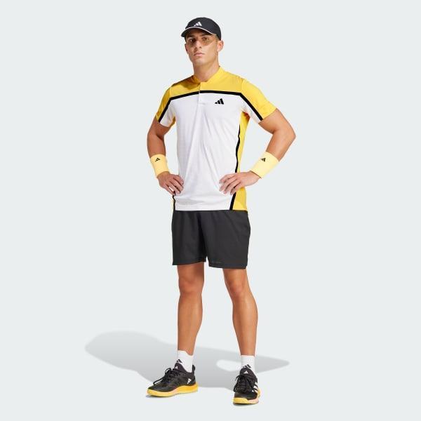 Tennis HEAT.RDY Pro FreeLift Henley Polo Shirt Product Image