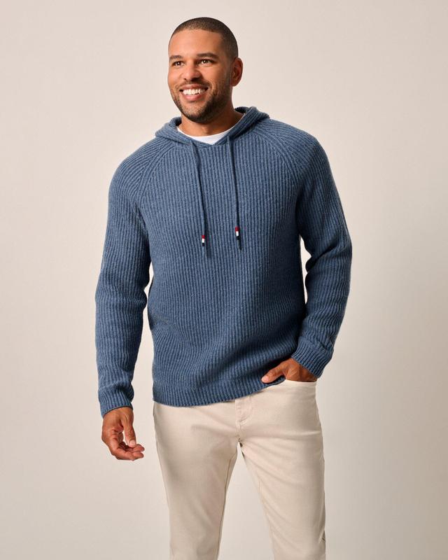 Sami Merino Wool Sweater Hoodie Male Product Image