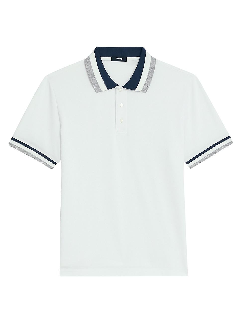 Men's Stretch Pima Polo Shirt Product Image