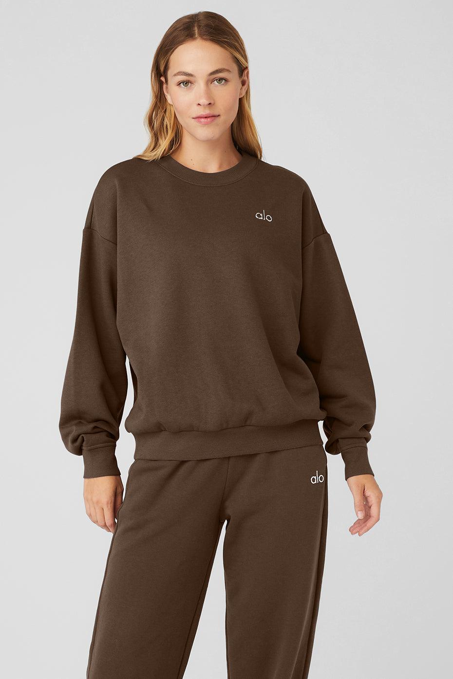 Accolade Crew Neck Pullover - Espresso Product Image