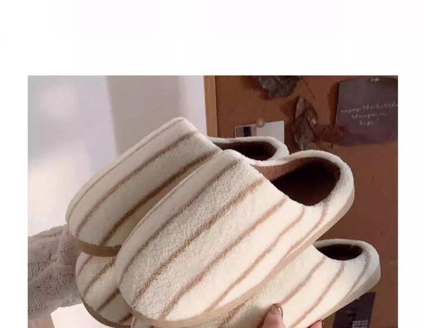 Striped Slippers Product Image