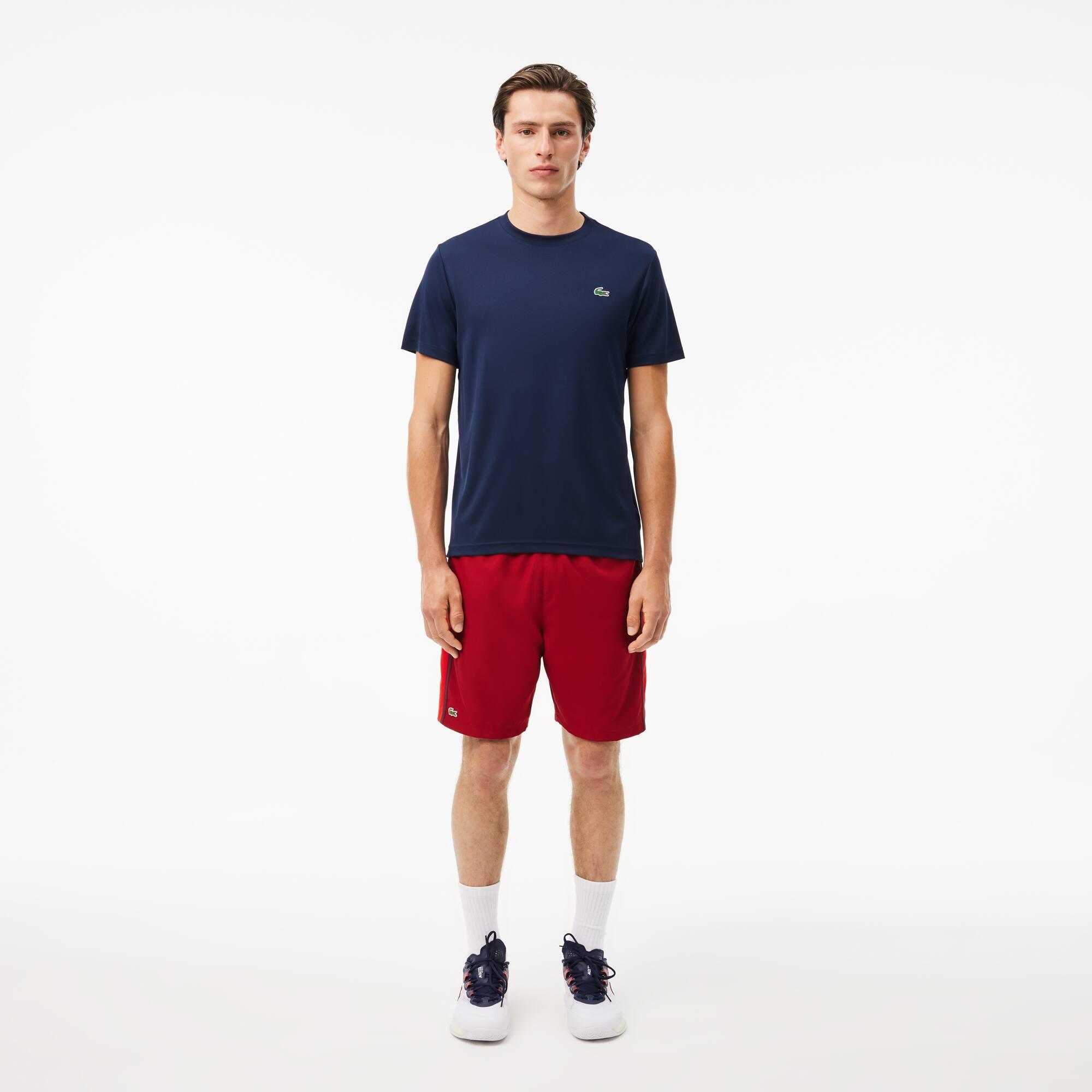 Lightweight Colour-Block Stripe Tennis Shorts Product Image