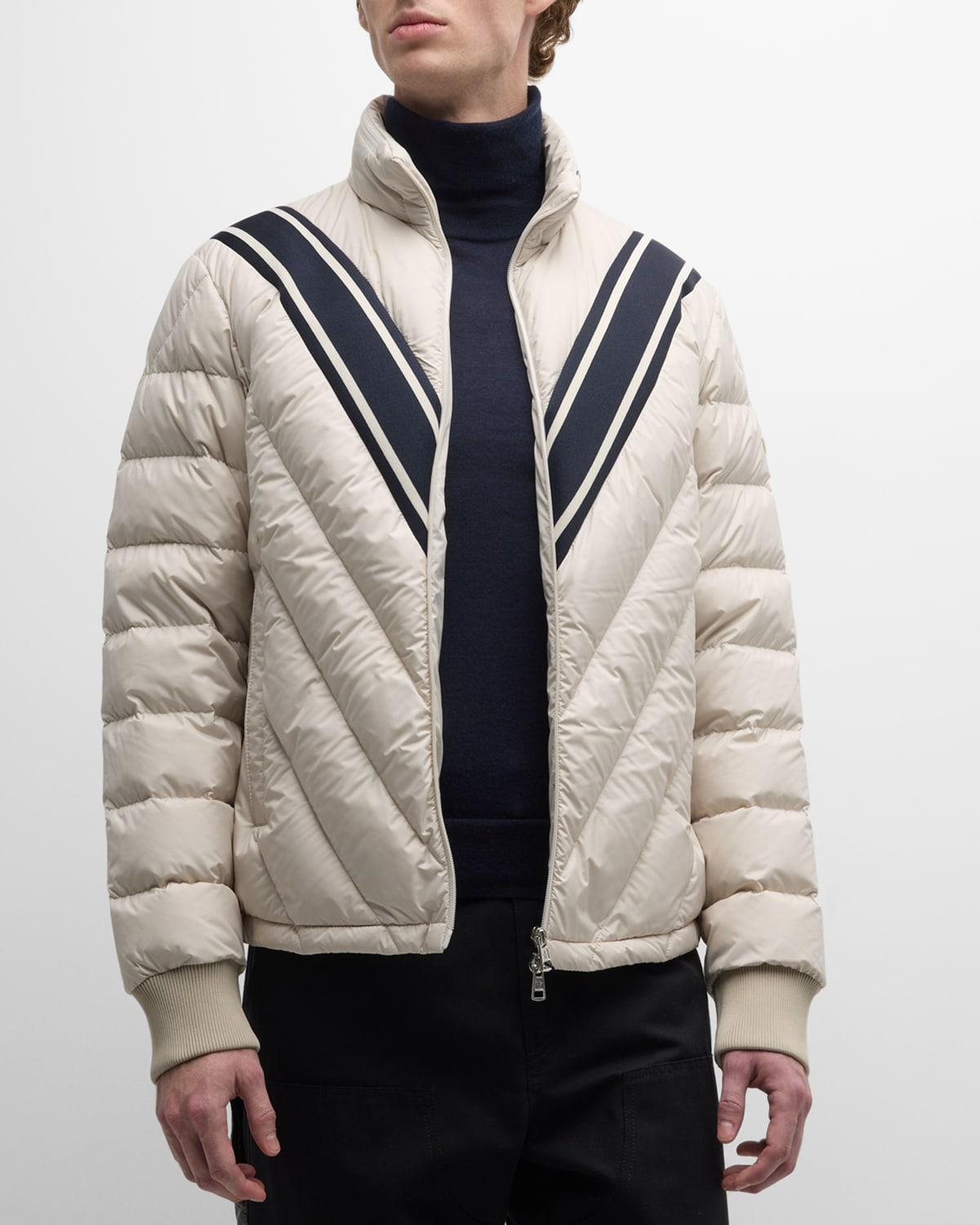 Mens Barrot V-Quilt Down Jacket Product Image