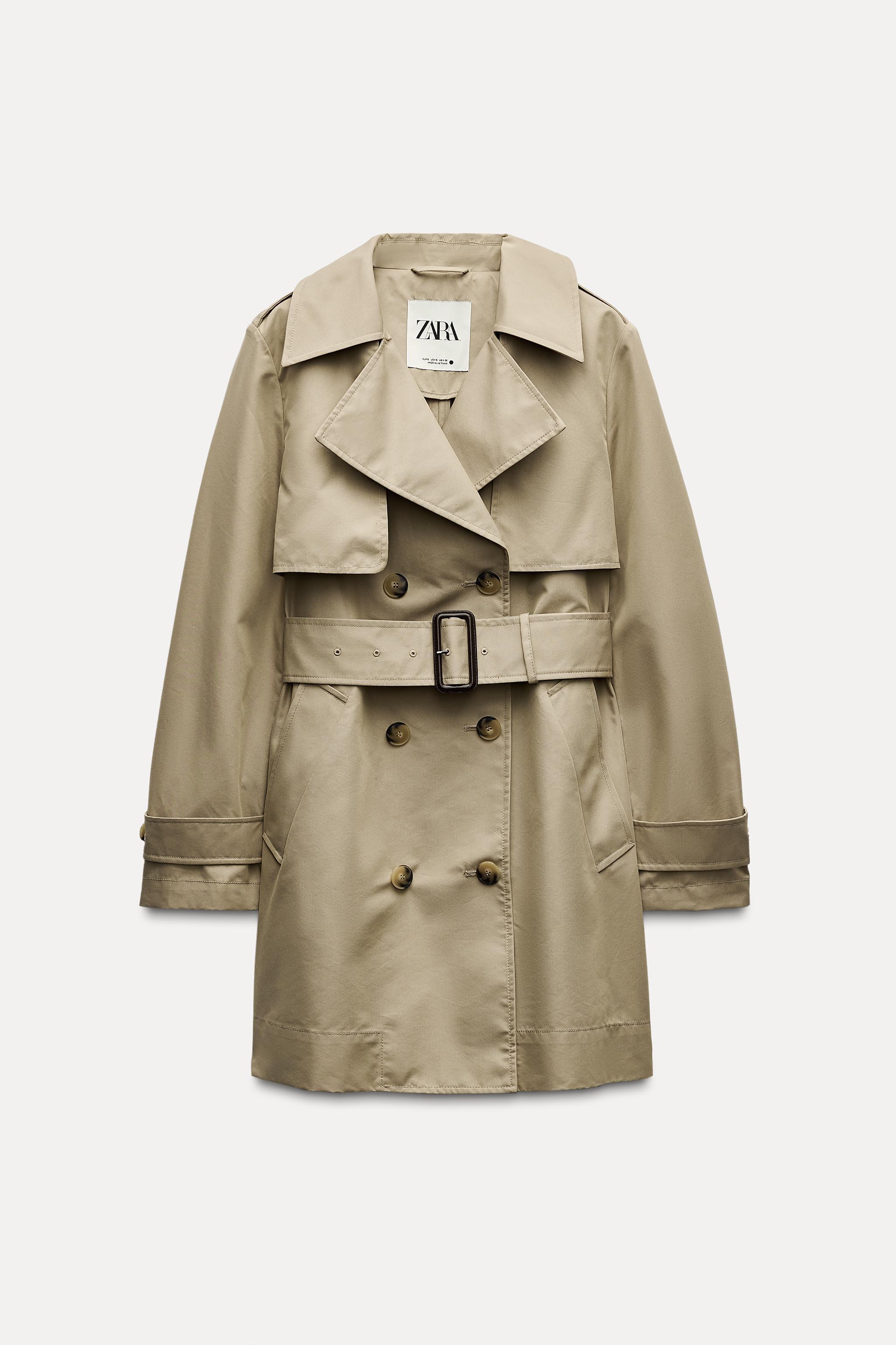 WATER REPELLENT BELTED TRENCH ZW COLLECTION Product Image