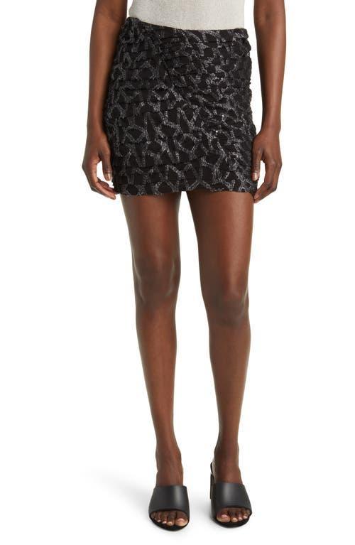 MANGO Falda Metallic Miniskirt product image