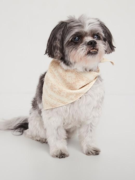 Patterned Flannel Bandana for Pets Product Image