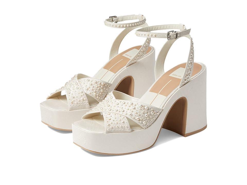 Dolce Vita Wessi Pearl (Vanilla Pearls) Women's Shoes Product Image