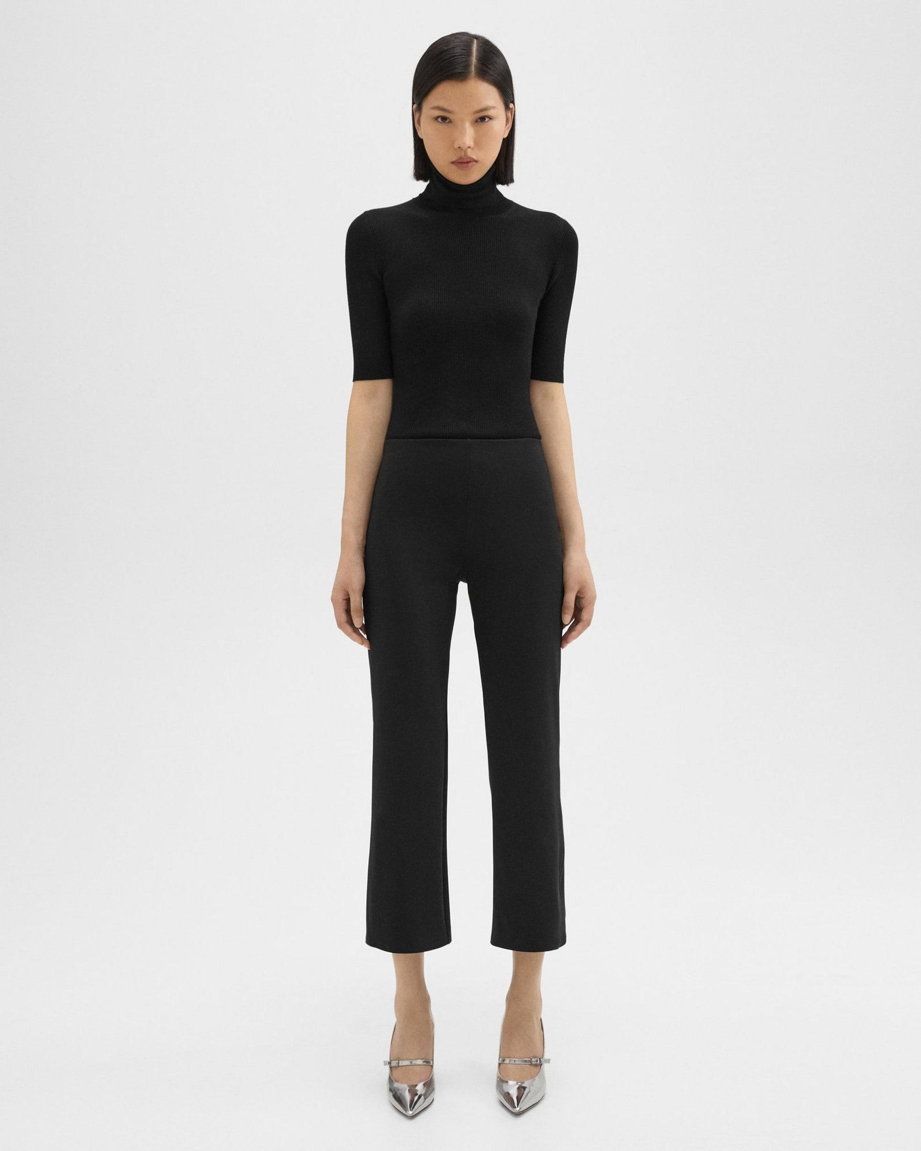 Cropped Kick Pant in Scuba Product Image