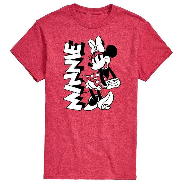 Disneys Minnie Mouse Mens Graphic Tee Product Image