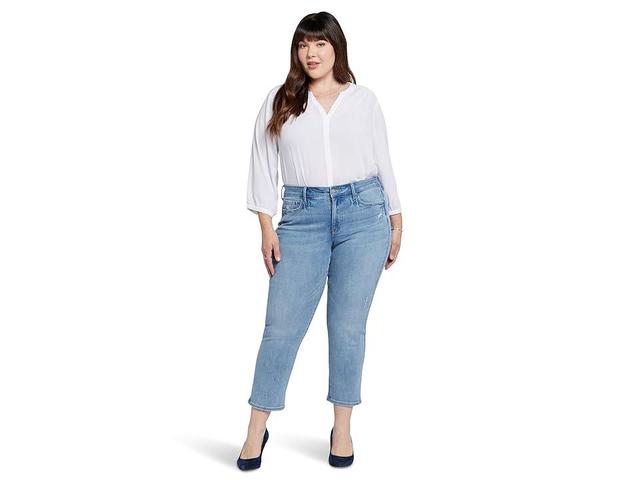 Nydj Plus Marilyn Straight Ankle Jeans in Lakefront Product Image