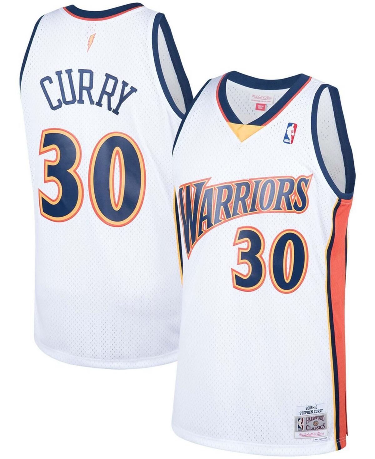 Mens Mitchell & Ness Stephen Curry Golden State Warriors 2009-10 Hardwood Classics Swingman Jersey Product Image