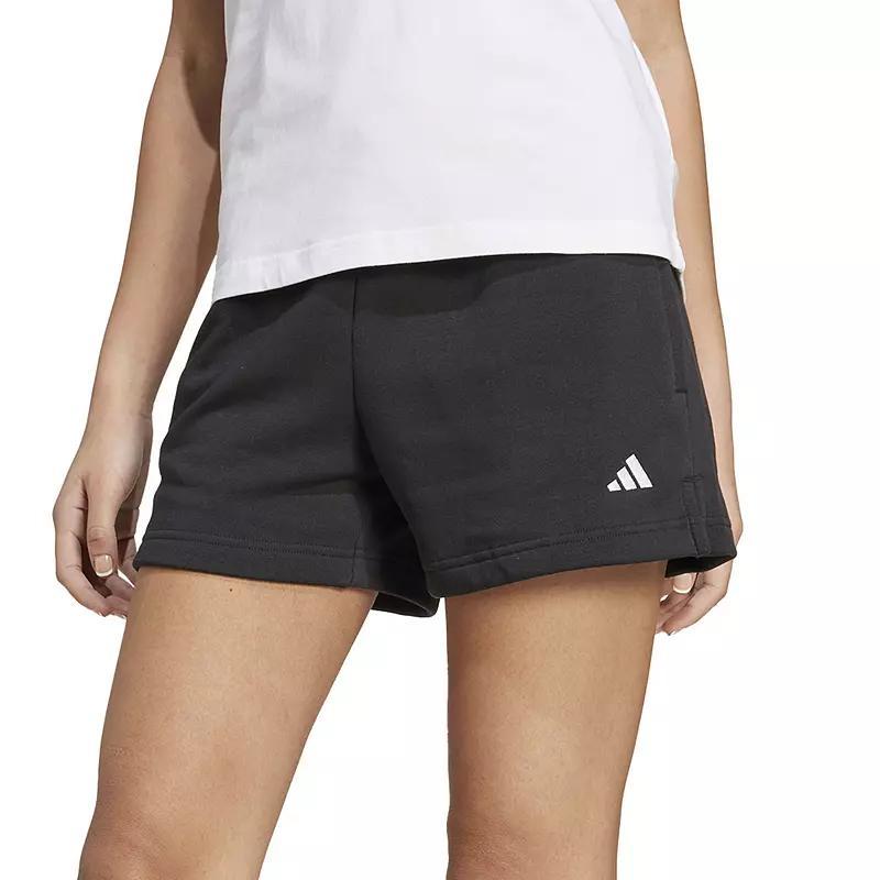 Womens adidas Feel Cozy Essentials Fleece Sportswear Shorts Product Image