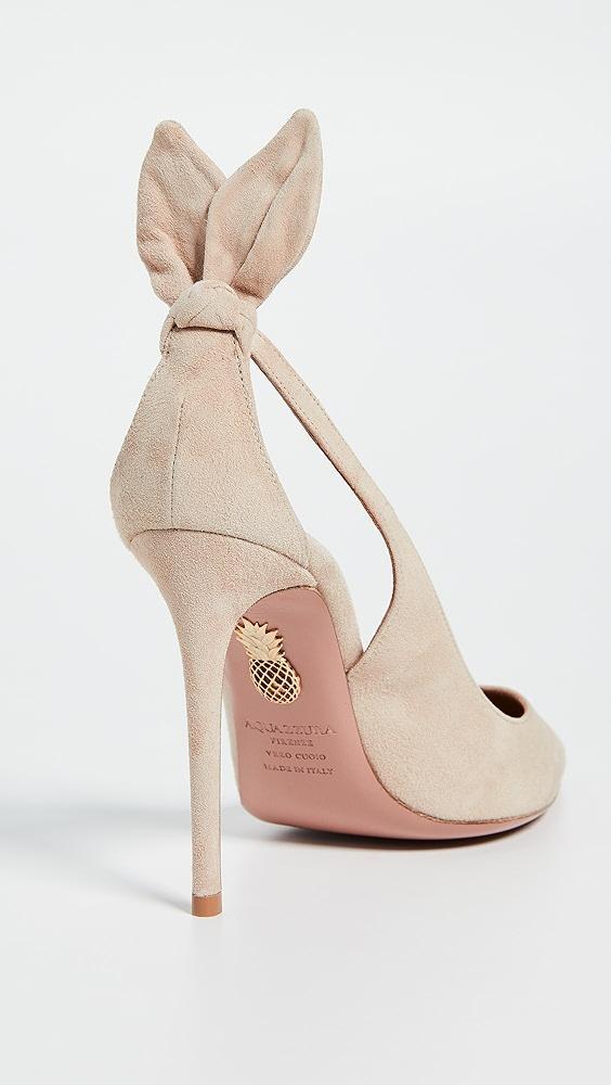 Aquazzura 105mm Bow Tie Pumps | Shopbop Product Image