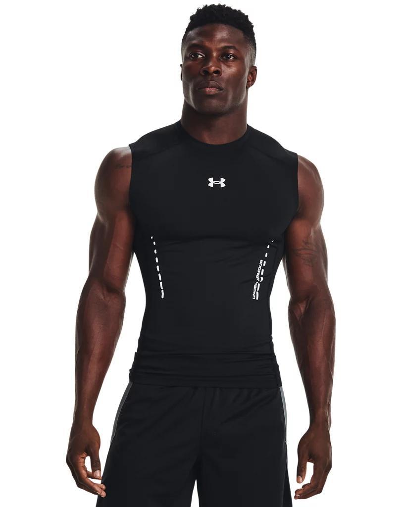 Men's HeatGear® Vent Compression Sleeveless Product Image