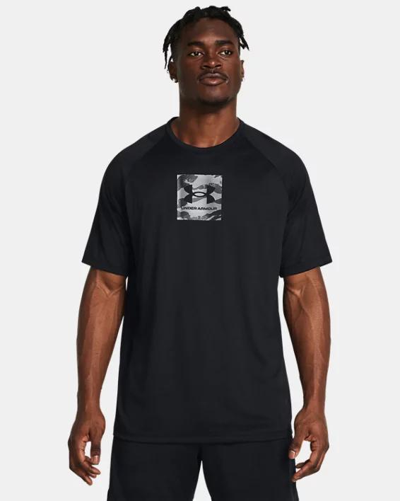 Men's UA Tech™ Print Fill Short Sleeve Product Image