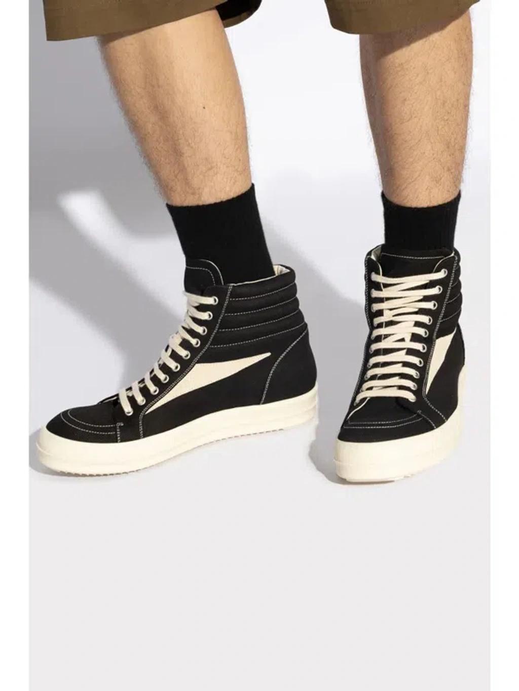 Drkshdw High Vintage Sneakers In Black Product Image