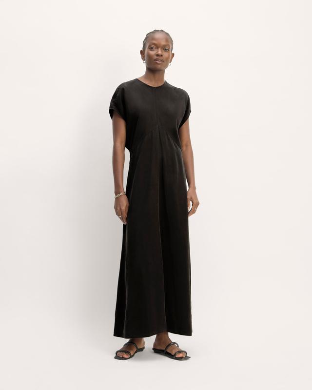 The TENCEL™ Short-Sleeve Midi Dress Product Image