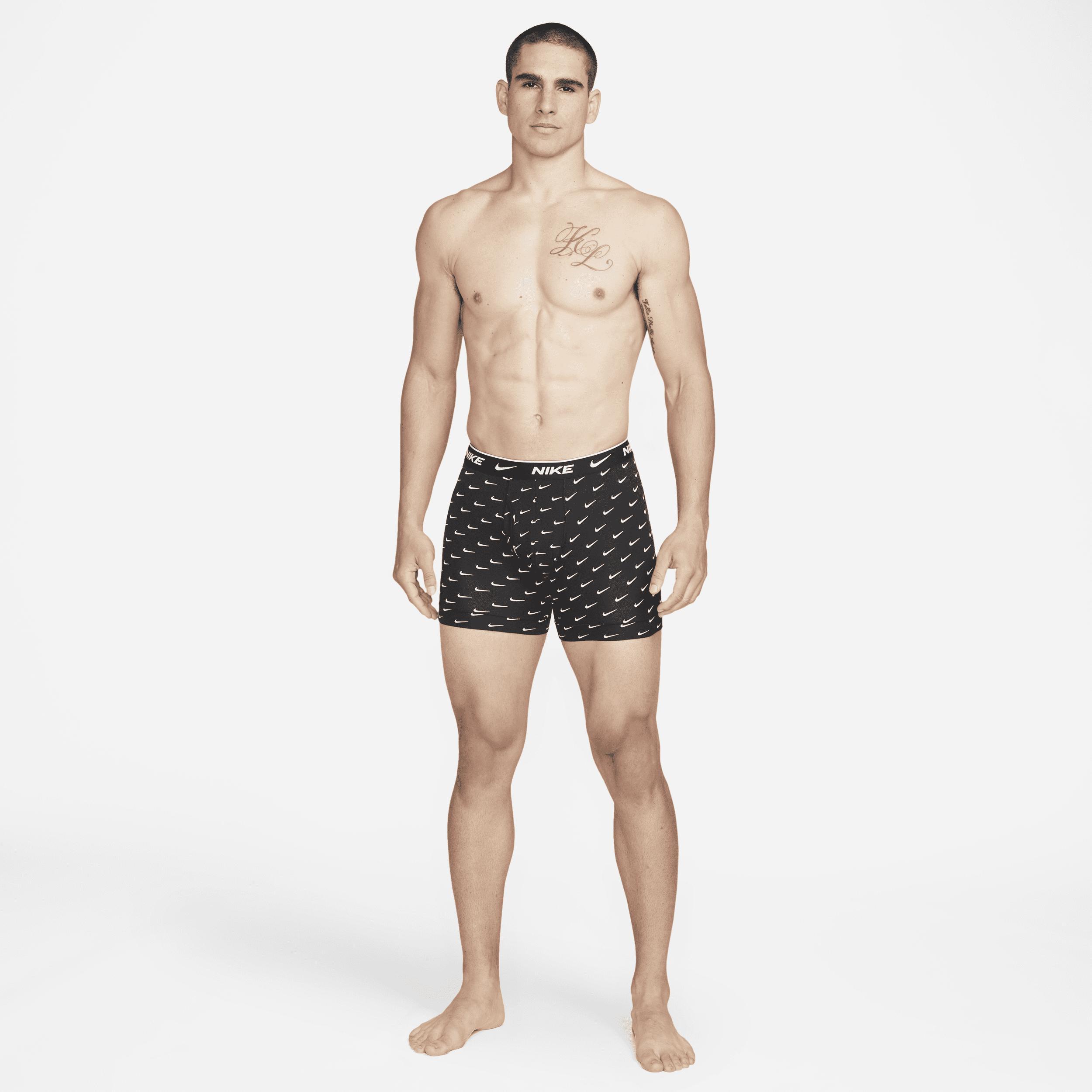 Nike Dri-FIT Essential 3-Pack Stretch Cotton Boxer Briefs Product Image