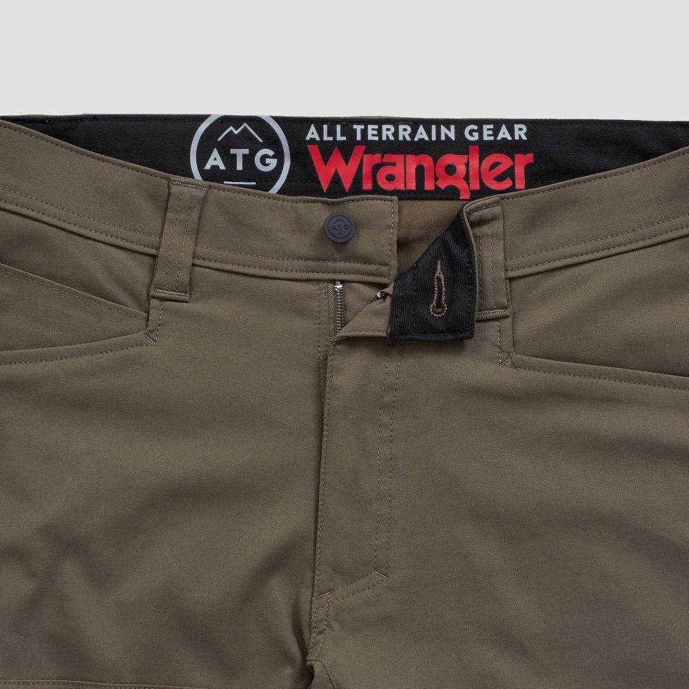 Wrangler Mens ATG Synthetic Straight Utility Pants - Morel 38x30 Product Image