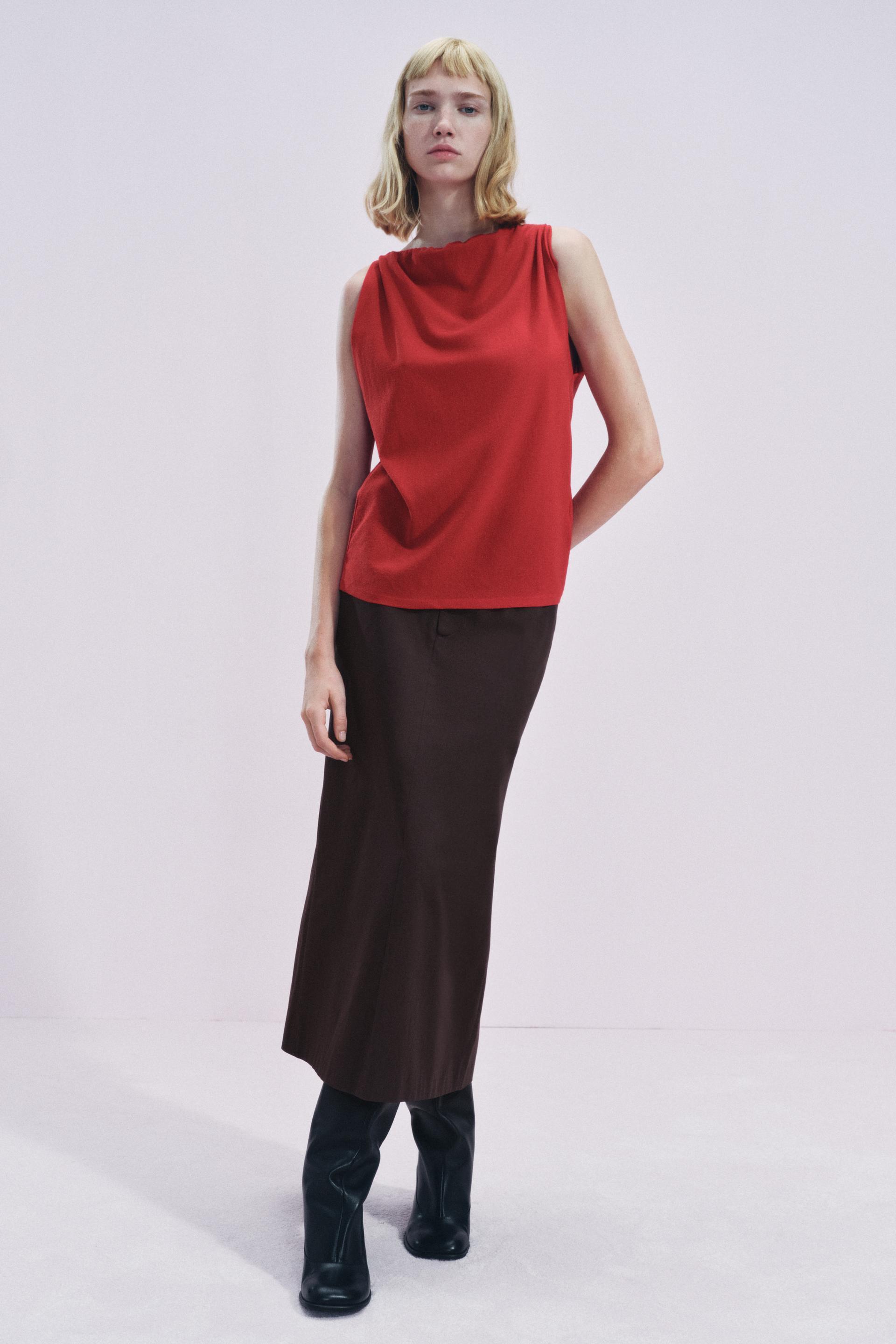 LONG TUBE SKIRT ZW COLLECTION Product Image