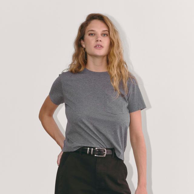 Womens Box-Cut T-Shirt in Essential Cotton by Everlane Product Image