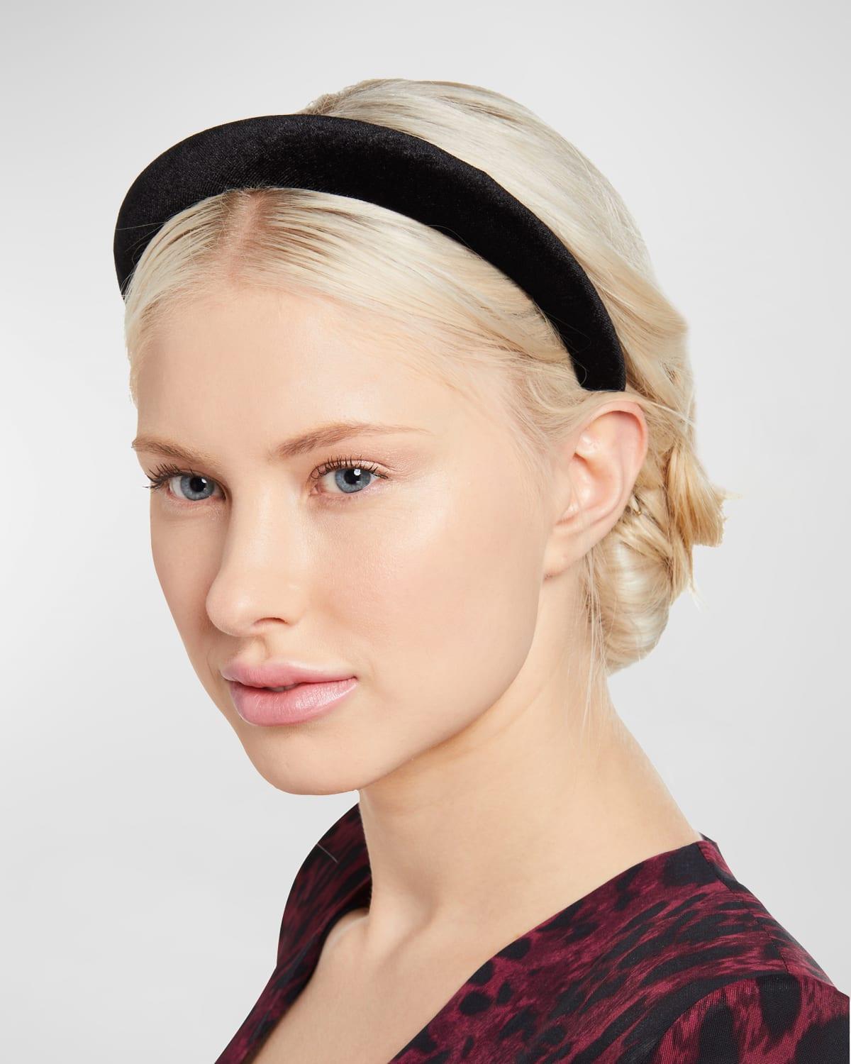 Jennifer Behr Tori Velvet Headband  - Size: One Size - Gender: female Product Image