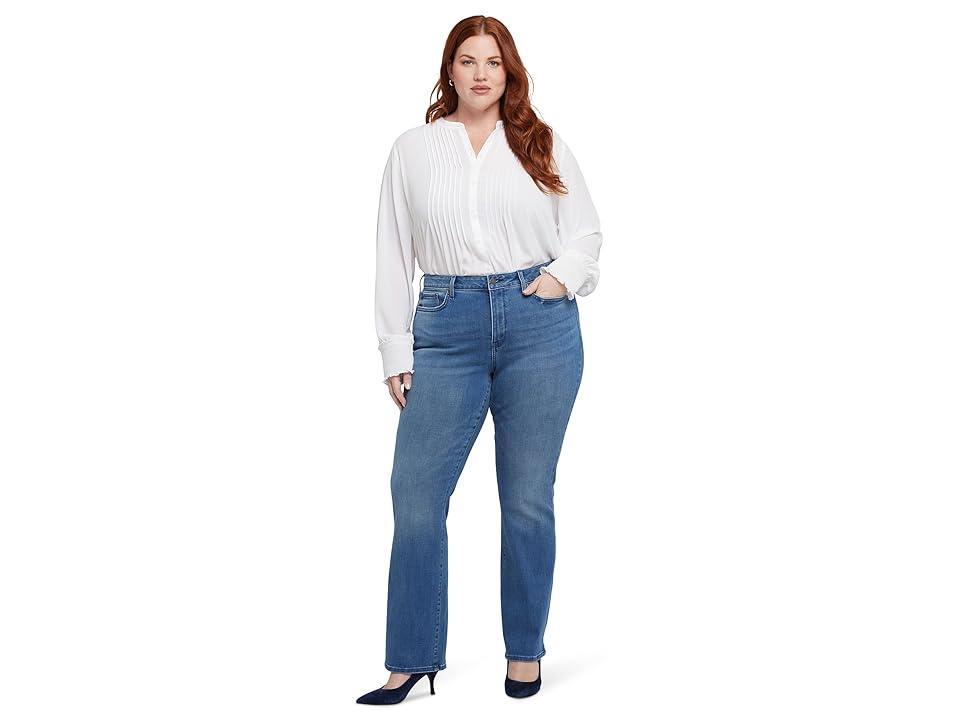 NYDJ Plus Size Barbara Bootcut in Cascade Wave (Cascade Wave) Women's Jeans Product Image