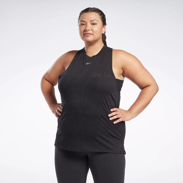 Burnout Tank Top (Plus Size) Product Image