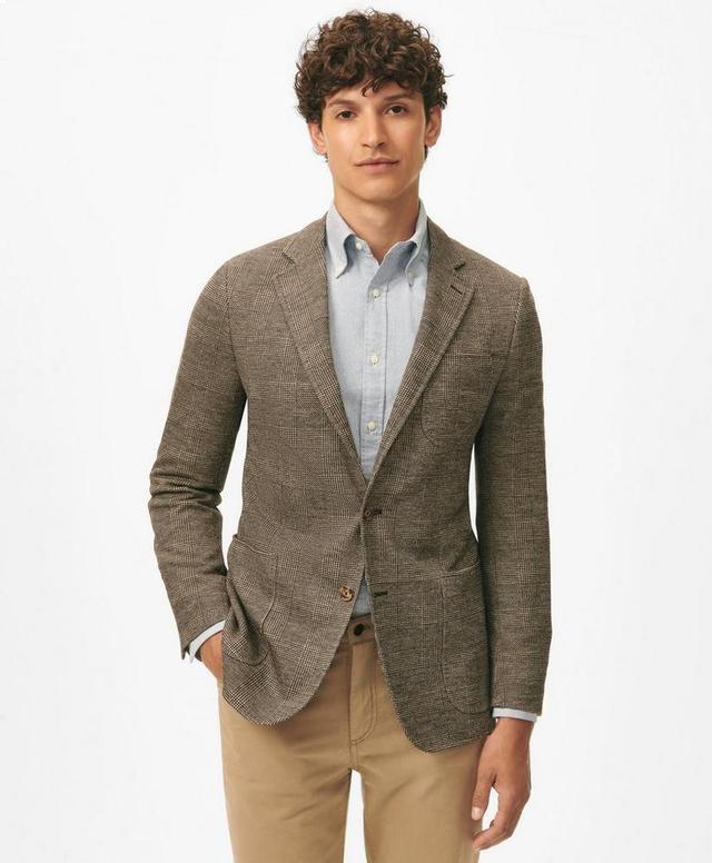 Classic Fit Knit Sport Coat in Wool-Cotton Product Image