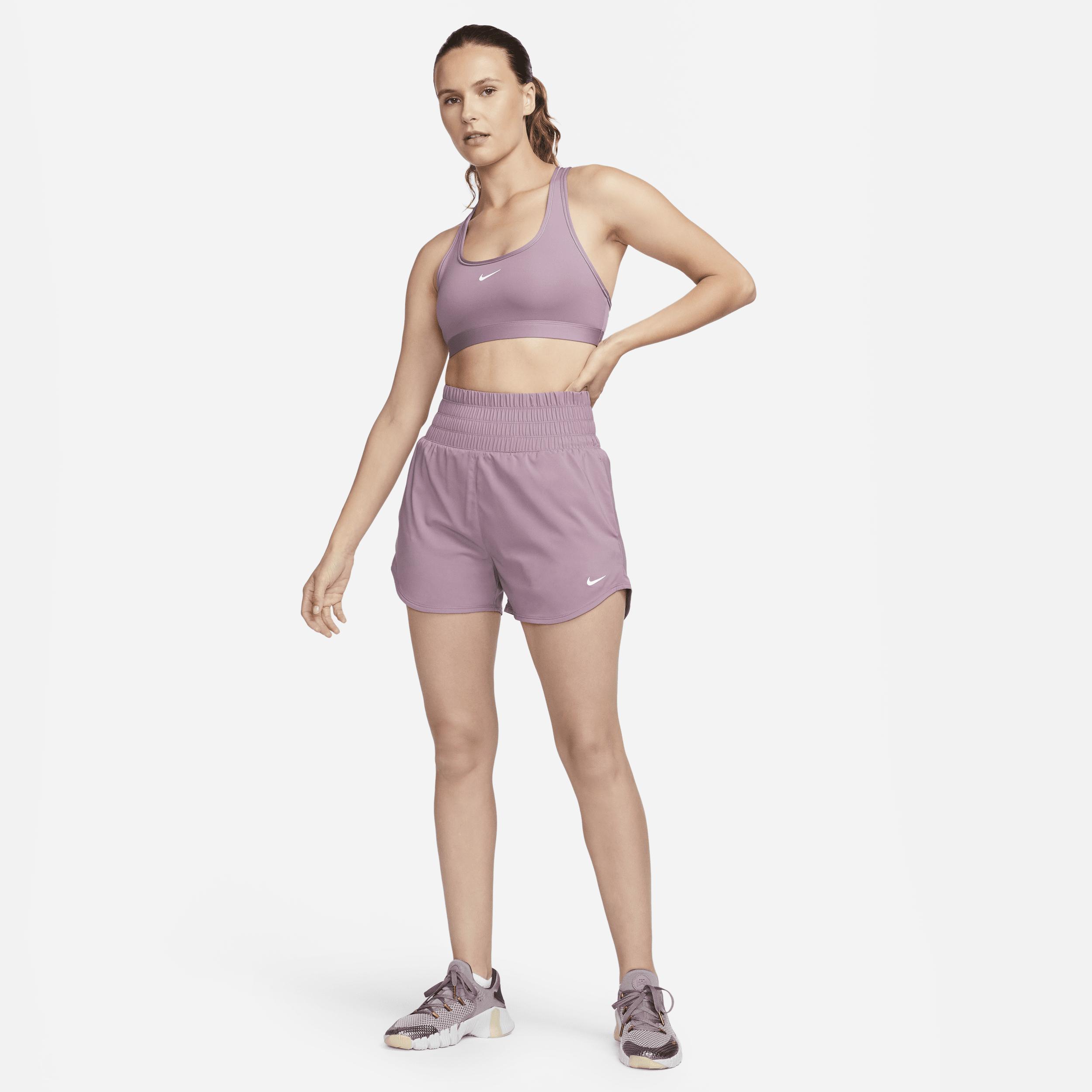 Nike Women's One Dri-FIT Ultra High-Waisted 3" Brief-Lined Shorts Product Image