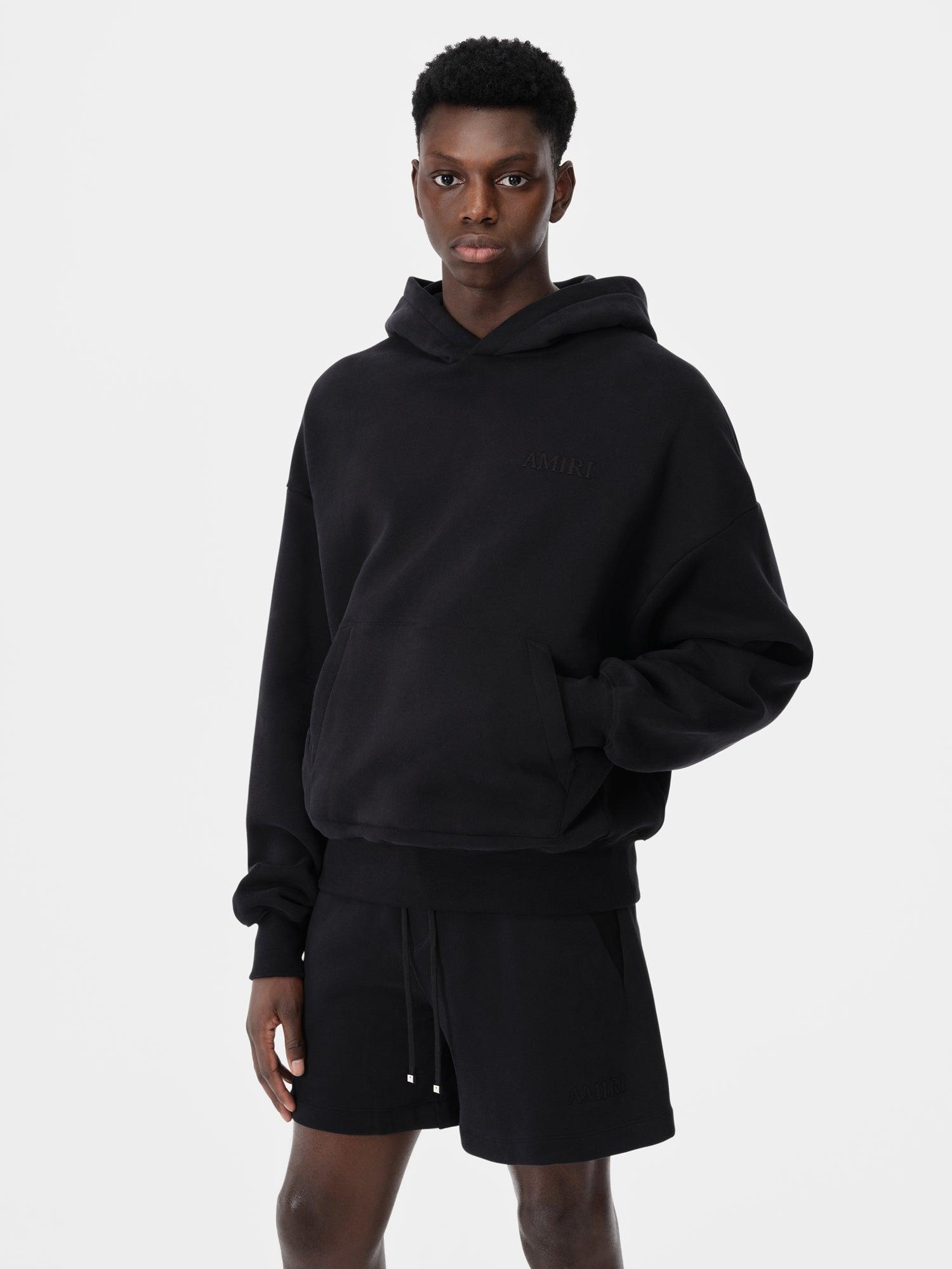 AMIRI OVERSIZED HOODIE - Black Male Product Image