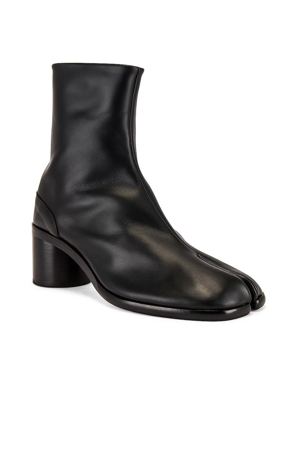 Mens Tabi Leather Ankle Boots Product Image