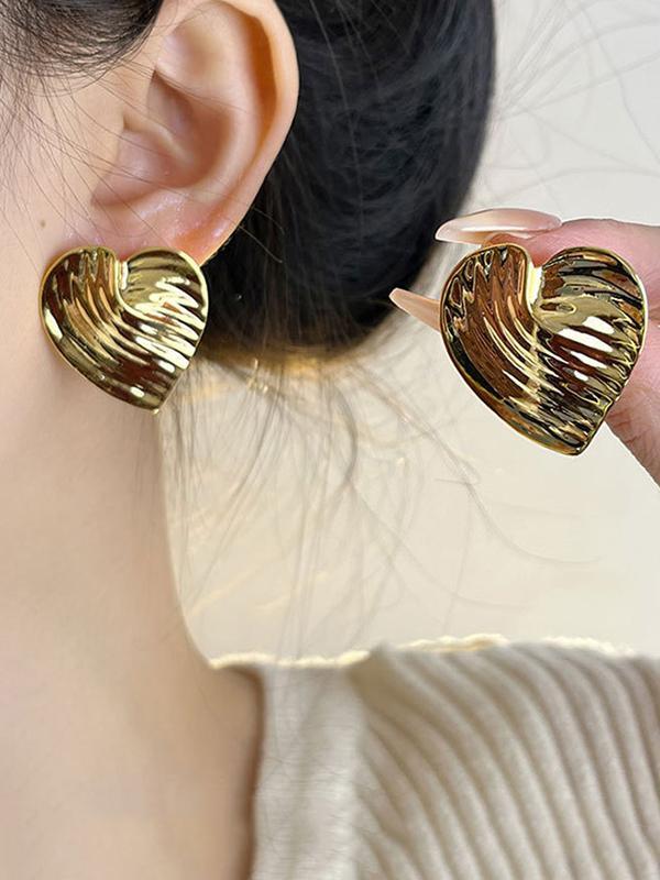 Heart Shape Drop Earrings product image