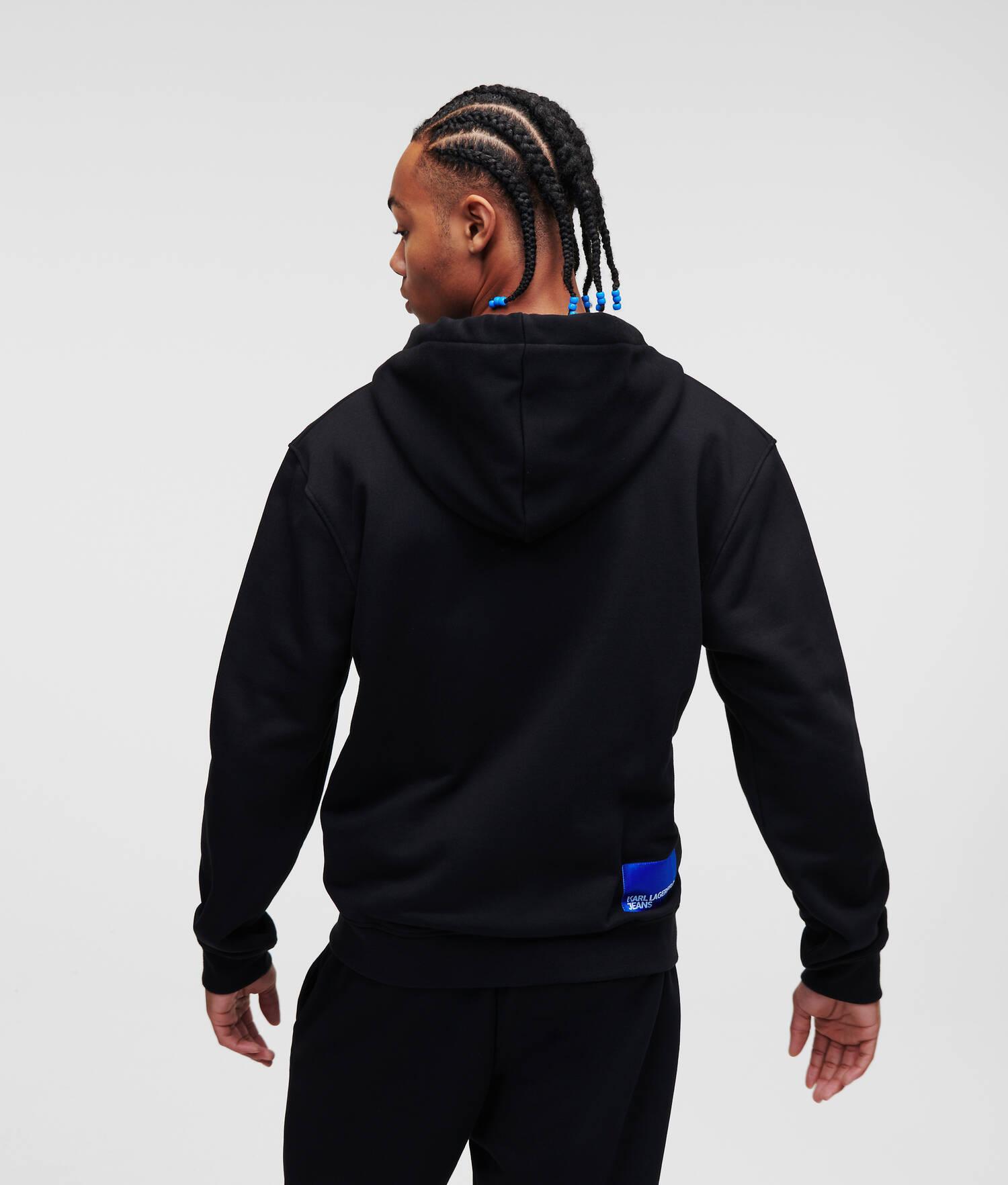 KLJ BOX LOGO ZIP-UP HOODIE Product Image