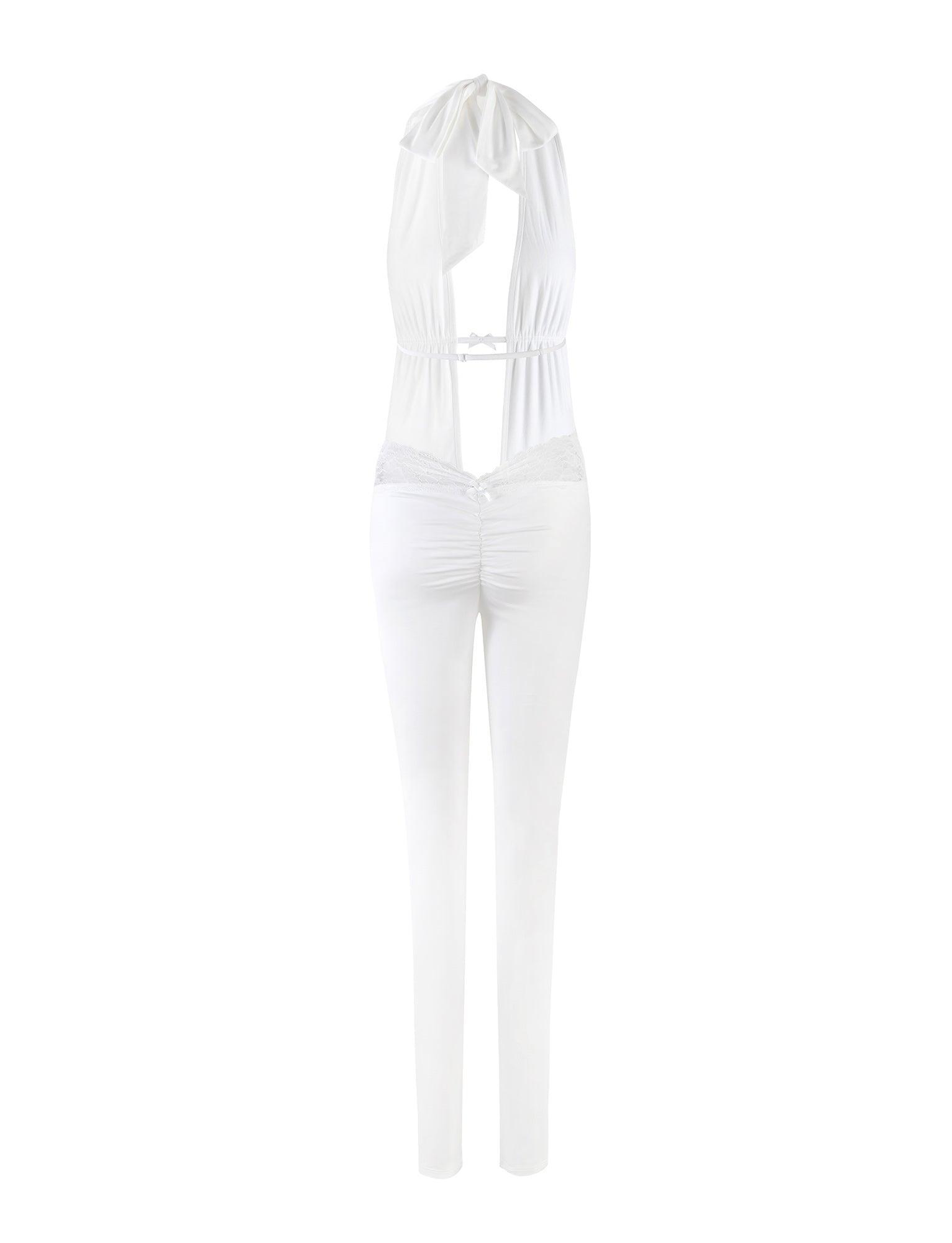 ASTORA JUMPSUIT - WHITE Product Image