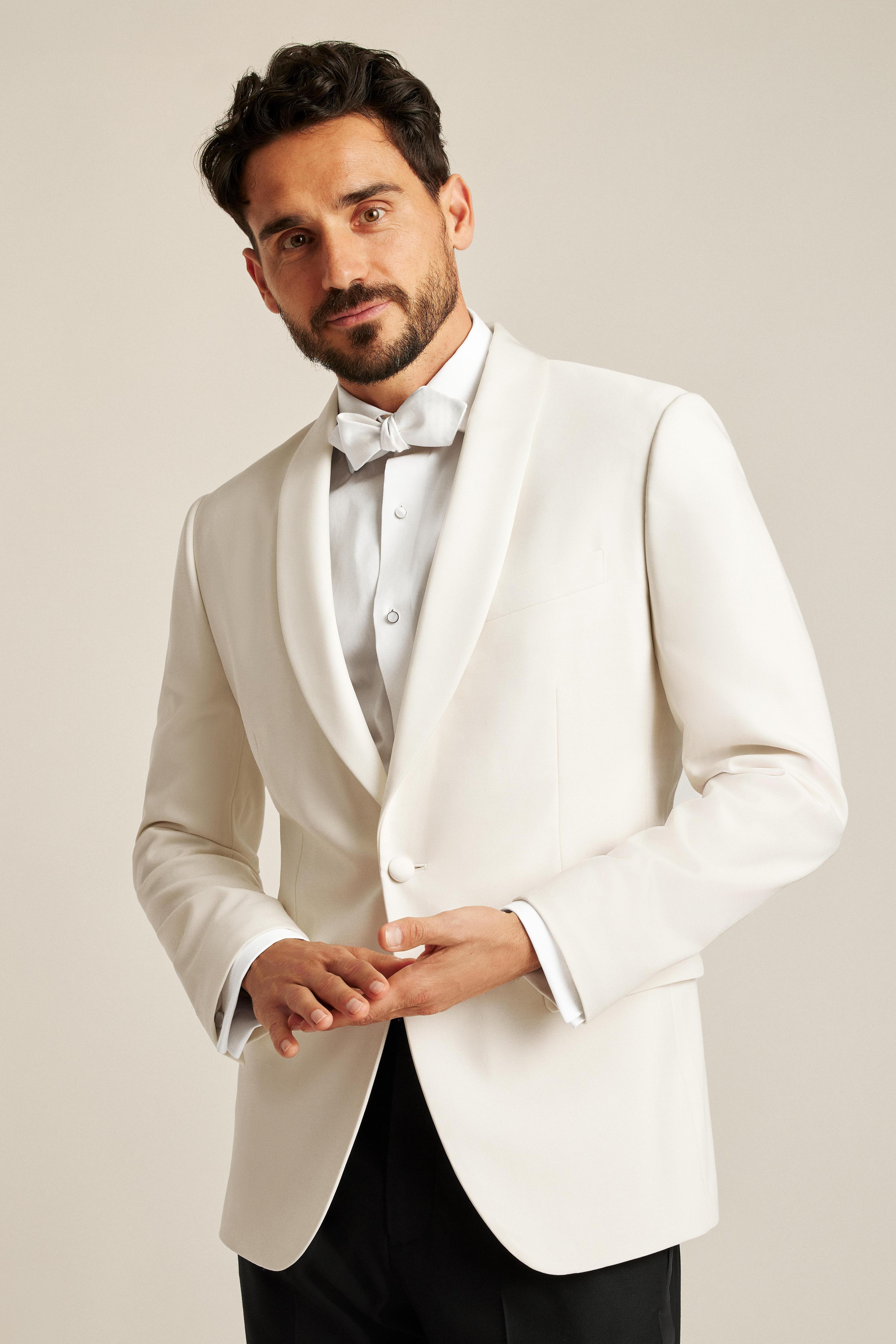 Empire Stretch Italian Wool Tuxedo Jacket Product Image