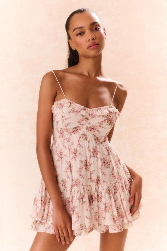 Linny Floral Mini Dress Product Image