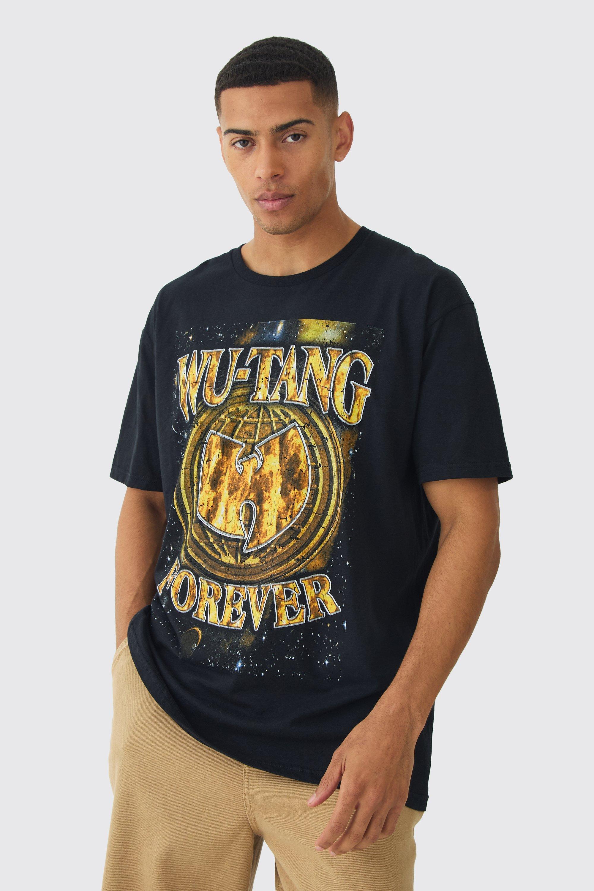 Oversized Wu Tang Band License T-shirt | boohooMAN USA Product Image