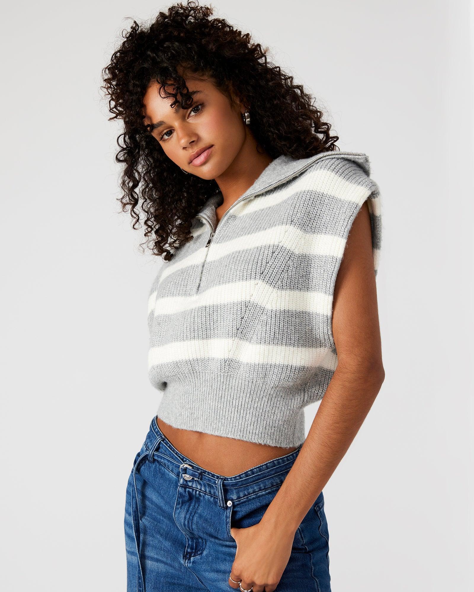 EASTON SWEATER GREY Female Product Image