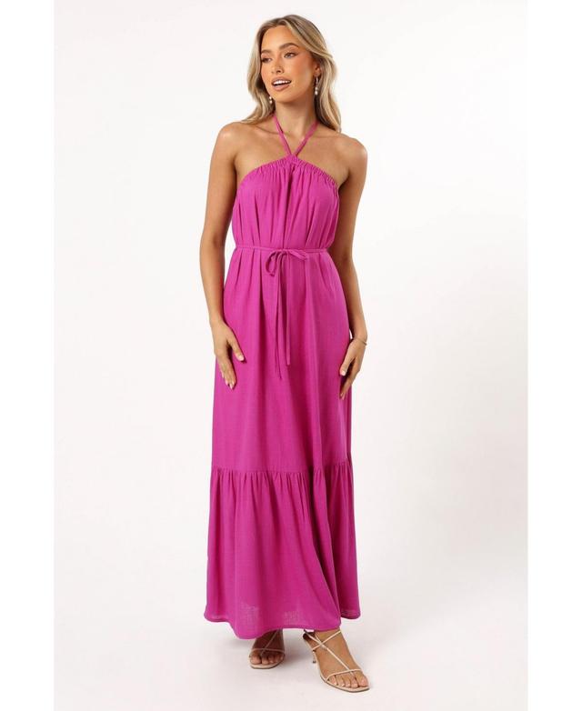 Petal and Pup Womens View Halterneck Maxi Dress Product Image