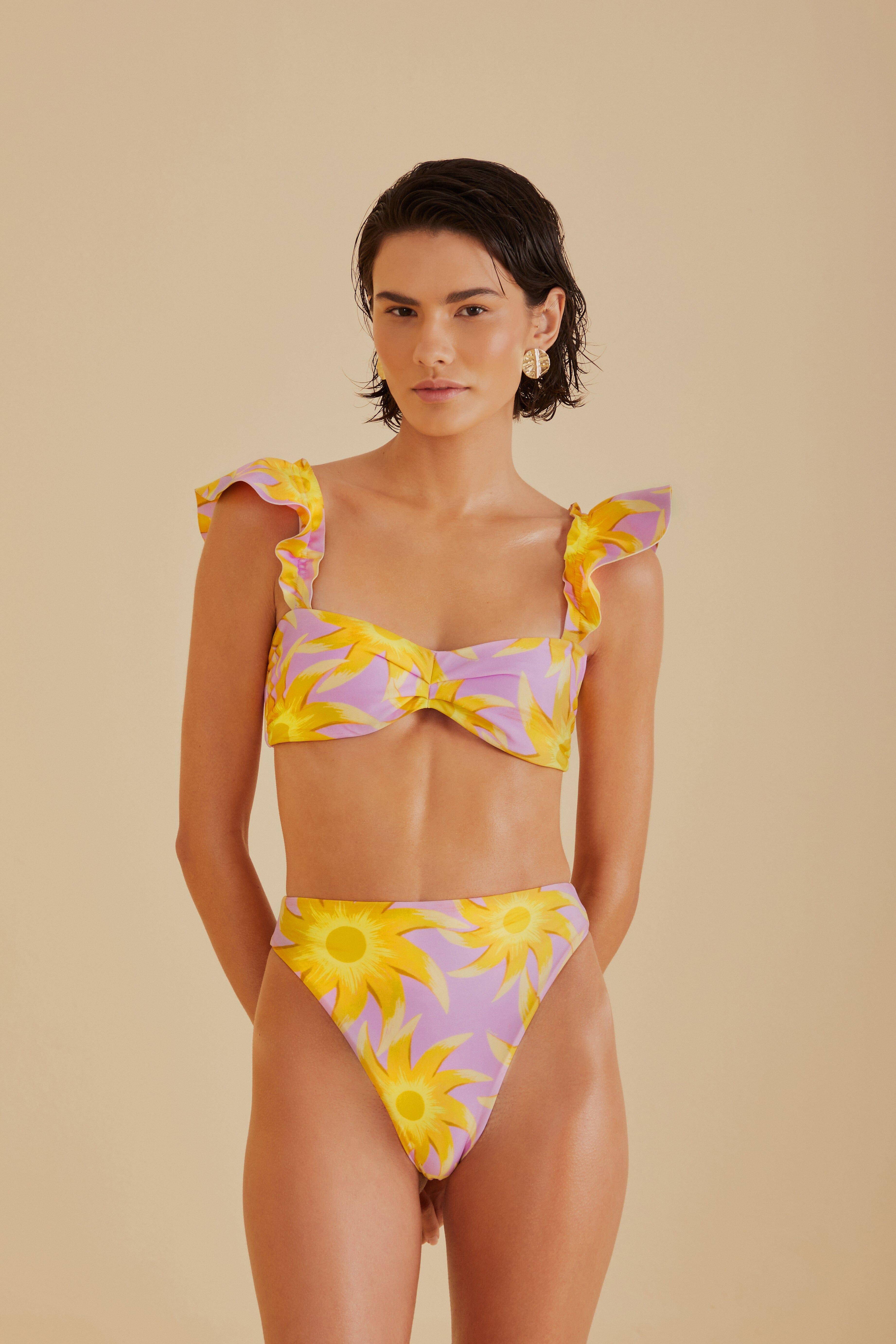 Sunny Side High Waist Bikini Bottom Product Image