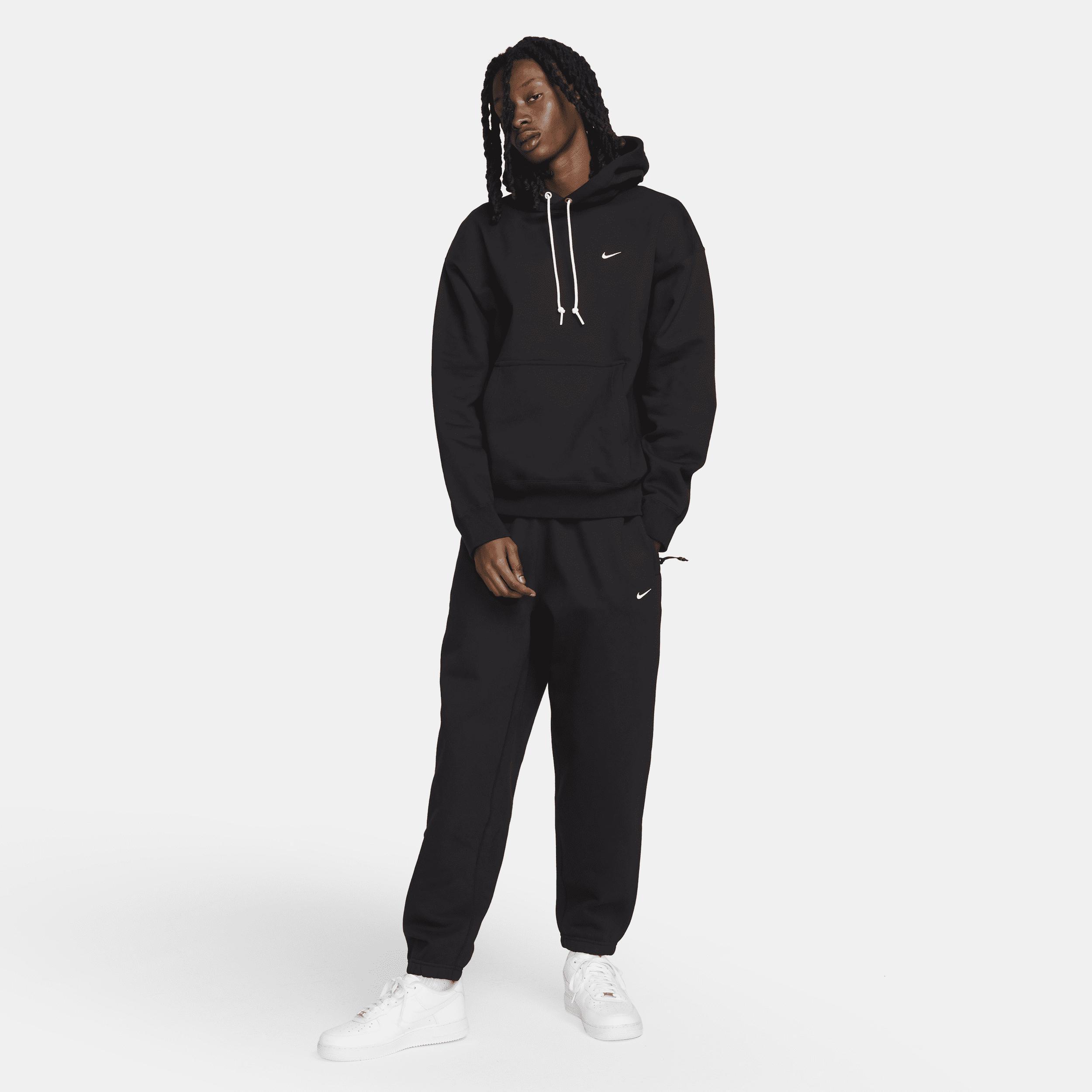 Nike Men's Solo Swoosh Fleece Pullover Hoodie Product Image