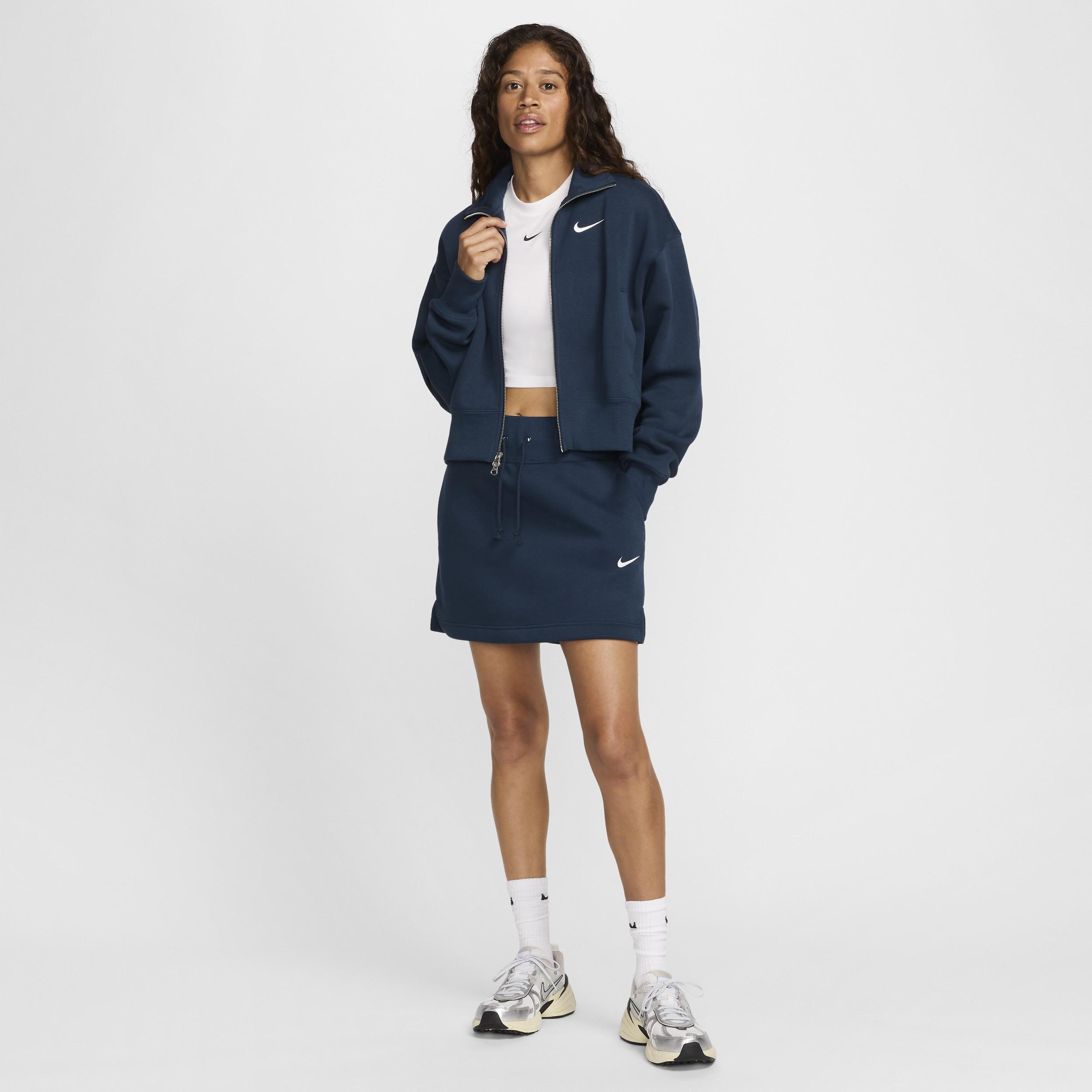 Womens Nike Sportswear Phoenix Fleece Oversized Track Jacket Product Image