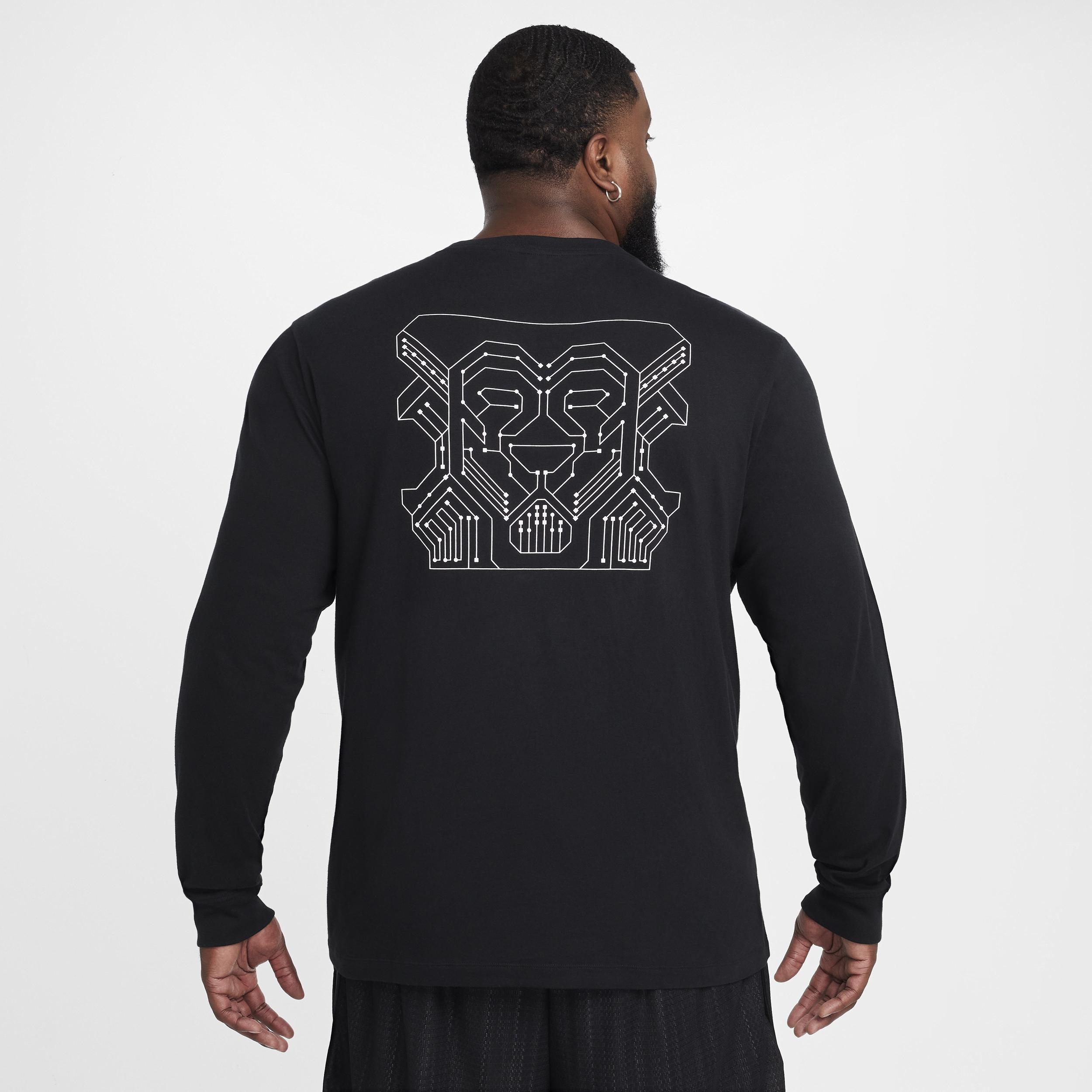 Nike Men's LeBron Max90 Long-Sleeve Basketball T-Shirt Product Image