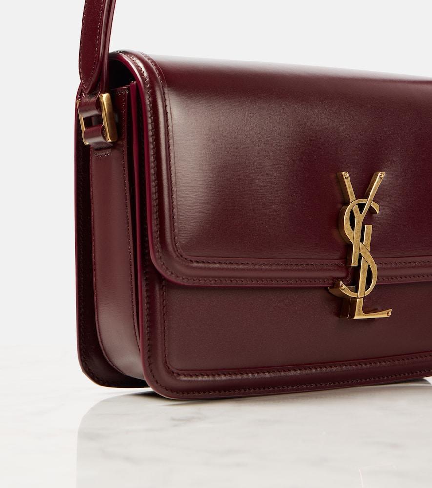 SAINT LAURENT Solferino Medium Satchel Bag In Red Product Image