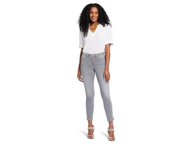 NYDJ Ami Skinny Ankle w/ Slits (Rocksand) Women's Jeans Product Image