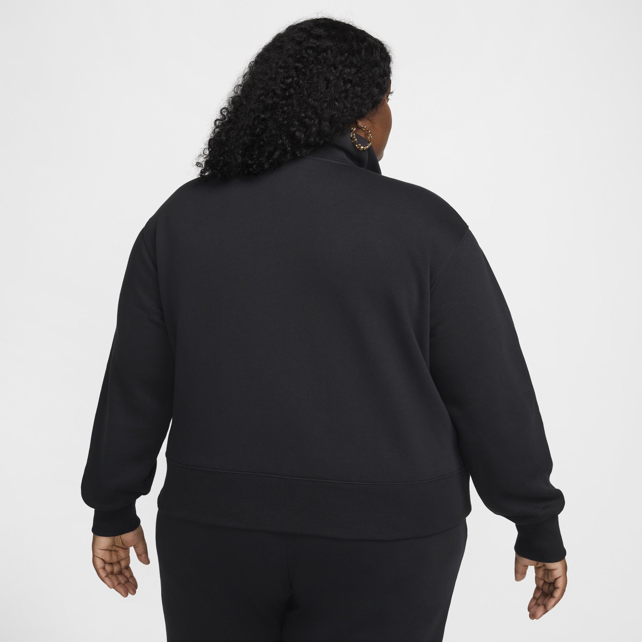 Women's Nike Sportswear Phoenix Fleece Oversized Track Jacket (Plus Size) Product Image