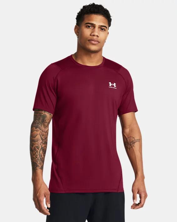 Mens HeatGear Fitted Short Sleeve Product Image