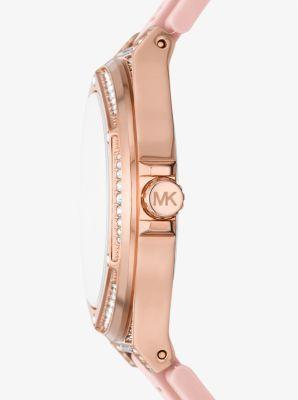 Oversized Pavé Logo -Tone Watch Product Image