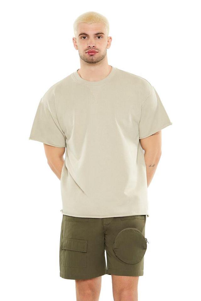 French Terry Slight Wash Athletic Tee | Forever 21 Product Image